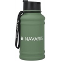 Navaris Μπουκάλι Νερού από Ανοξείδωτο Ατσάλι - BPA Free - 1.3 L - Dark Green (52873.80)