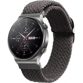 KW Nylon Λουράκι (22mm) Huawei Watch GT2 Pro / GT2 46mm / GT 2e - Grey (59429.04)