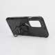 Techsuit Silicone Shield - Ανθεκτική Θήκη OnePlus 9 με Μεταλλικό Ring Holder - Black (5949419047532)