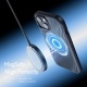 DuxDucis Aimo MagSafe Series - Premium Ημιδιάφανη MagSafe Σκληρή Θήκη - Apple iPhone 15 Plus - Black (6934913025048)