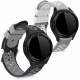 KW Λουράκι Σιλικόνης Samsung Galaxy Watch Classic 4 46mm - 2 Τεμάχια - Black / Grey / White / Grey (56103.02)