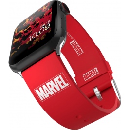 MobyFox Marvel - Universal Λουράκι Σιλικόνης για Όλα τα Apple Watch - Smartwatches (22mm) με 20 Digital Watch Faces για iOS - Insignia Collection / House of Ideas (810083250731)