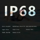Αδιάβροχη θήκη iPhone 15 Pro SHELLBOX Dot+ Series IP68 Compatible with MagSafe-Black