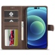 Θήκη iPhone 15 Pro Max LC.IMEEKE Wallet leather stand Case-Coffee