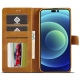 Θήκη iPhone 15 Pro LC.IMEEKE Wallet leather stand Case-Brown