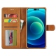 Θήκη iPhone 15 Plus LC.IMEEKE Wallet leather stand Case-Brown