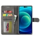 Θήκη iPhone 15 Plus LC.IMEEKE Wallet leather stand Case-Grey