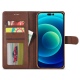 Θήκη iPhone 15 LC.IMEEKE Wallet leather stand Case-Coffee