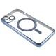 Θήκη Transparent TPU for iPhone 15 Compatible with MagSafe-Baby blue