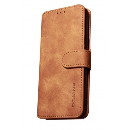 Θήκη Samsung Galaxy S9 DG.MING Retro Style Wallet Leather Case-Brown