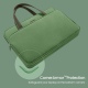 Tomtoc Premium Lady Handle Bag - Τσάντα Μεταφοράς Laptop έως 14 - Green (H21-C01T01)