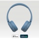 Sony Wireless Headphones WH-CH520 - Ασύρματα Ακουστικά Κεφαλής Bluetooth - Blue (WHCH520L.CE7)