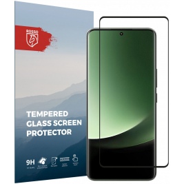 Rosso Tempered Glass - FullFace Αντιχαρακτικό Προστατευτικό Γυαλί Οθόνης Xiaomi 13 Ultra - Black (8719246398728)