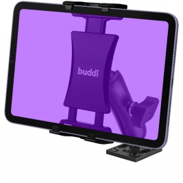 Buddi Tablet Holder Wall Mount - Universal Βάση Τοίχου για Στήριξη Smartphone / Tablet - Black - 5 Έτη Εγγύηση (8719246384707)