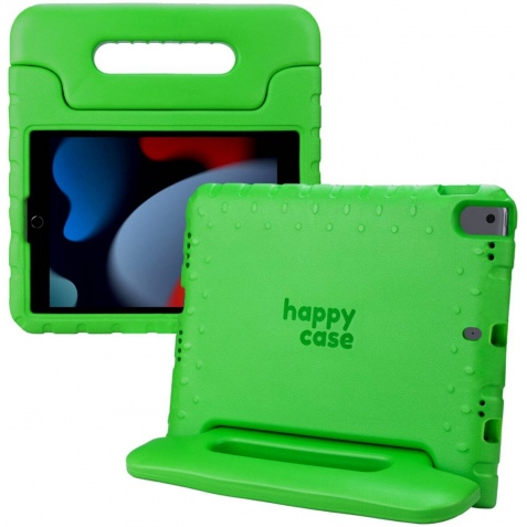 HappyCase Ανθεκτική Θήκη για Παιδιά - Apple iPad 10.2 2021 / 2020 / 2019 - Green (8719246391729)