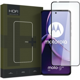 Hofi Premium Pro+ Tempered Glass - Fullface Αντιχαρακτικό Γυαλί Οθόνης - Motorola Moto G84 - Black (9319456606768)
