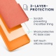 KWmobile Soft Flexible Rubber Cover - Θήκη Σιλικόνης Google Pixel 8 Pro - Fruity Orange (61854.150)