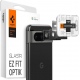 Spigen GLAS.tR EZ Fit OPTIK Lens Protector - Αντιχαρακτικό Προστατευτικό Γυαλί για Φακό Κάμερας Google Pixel 8 - 2 Τεμάχια - Black (AGL06352)