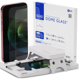 Whitestone Dome Glass - Liquid Optical Clear Adhesive - Installation Kit - Σύστημα Προστασίας Οθόνης - Apple iPhone 15 Pro Max - 2 Τεμάχια (8809365408825)