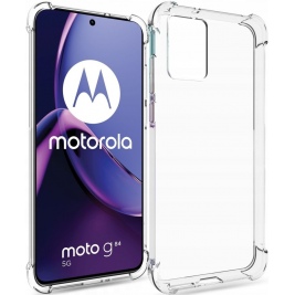 Tech-Protect Διάφανη Θήκη Σιλικόνης FlexAir Pro Motorola Moto G84 - Clear (9319456606782)