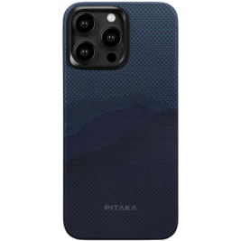 Pitaka StarPeak MagEZ Case 4 - MagSafe Θήκη Aramid Fiber Body Apple iPhone 15 Pro Max - 1.15mm - 1500D - Over The Horizon (KI1502POTH)