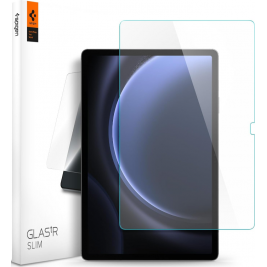 Spigen GLAS.tR Slim Premium Tempered Glass - Αντιχαρακτικό Γυαλί Οθόνης Samsung Galaxy Tab S9 FE Plus 12.4 X610 / X616B - Clear (AGL07001)
