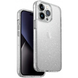 Uniq LifePro Xtreme 3D Glitter Crystals - Ανθεκτική Διάφανη Σκληρή Θήκη - Apple iPhone 14 Pro Max - Lucent (UNIQ-IP6.7PM(2022)-LPRXLUC)