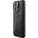 MUJJO Full Leather Wallet Case - Δερμάτινη Θήκη-Πορτοφόλι MagSafe - Apple iPhone 15 Pro Max - Black (MUJJO-CL-042-BK)