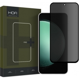 Hofi Anti Spy Pro+ Tempered Glass Privacy - Full Face Αντιχαρακτικό Γυαλί Προστασίας Απορρήτου Οθόνης - Samsung Galaxy S23 FE - Black (9319456606461)