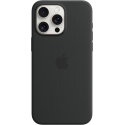 Official Apple Θήκη Σιλικόνης με MagSafe Apple iPhone 15 Pro Max - Black (MT1M3ZM/A)
