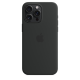 Official Apple Θήκη Σιλικόνης με MagSafe Apple iPhone 15 Pro Max - Black (MT1M3ZM/A)