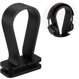Navaris Oak Headphone Stand - Βάση Ακουστικών Κεφαλής από Ξύλο Βελανιδιάς - Black Oak (53329.01)