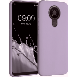 KWmobile Θήκη Σιλικόνης Nokia 3.4 - Violet Purple (53495.222)