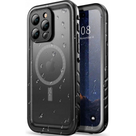 Tech-Protect 360 Shellbox IP68 - Ανθεκτική Αδιάβροχη Θήκη MagSafe - Apple iPhone 14 Pro - Black (9490713934395)