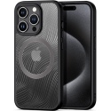 DuxDucis Aimo MagSafe Series - Premium Ημιδιάφανη MagSafe Σκληρή Θήκη - Apple iPhone 15 Pro - Black (6934913025055)