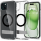 Spigen Ultra Hybrid S MagFit - Διάφανη Θήκη MagSafe - Apple iPhone 15 - Black (ACS06808)