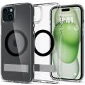 Spigen Ultra Hybrid S MagFit - Διάφανη Θήκη MagSafe - Apple iPhone 15 Plus - Black (ACS06666)