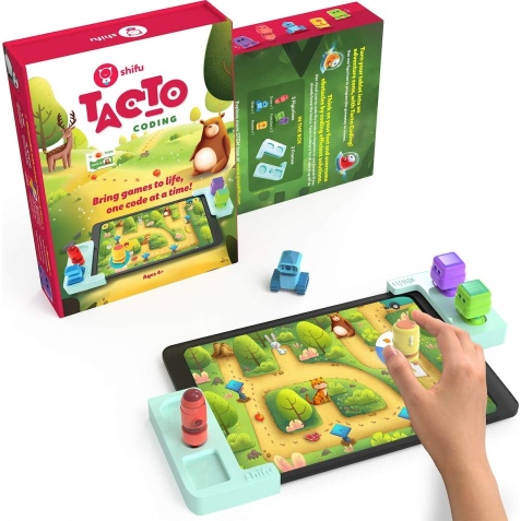 Plugo Tacto Coding by PlayShifu - Σύστημα Παιδικού Παιχνιδιού που Μετατρέπει το Tablet σας σε Διαδραστικό Επιτραπέζιο Παιχνίδι (Shifu033)