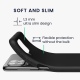 KWmobile Θήκη Σιλικόνης Samsung Galaxy A22 4G - Black Matte (55493.47)