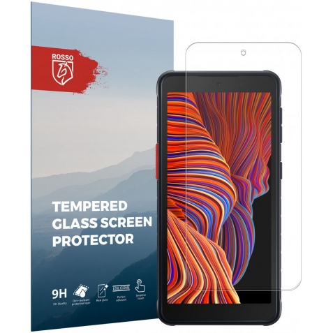 Rosso Tempered Glass - Αντιχαρακτικό Προστατευτικό Γυαλί Οθόνης Samsung Galaxy Xcover 5 - Clear (8719246355615)