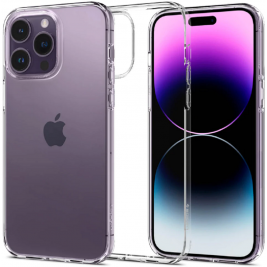 Spigen Liquid Crystal Θήκη Σιλικόνης Apple iPhone 14 Pro Max - Crystal Clear (ACS04809)