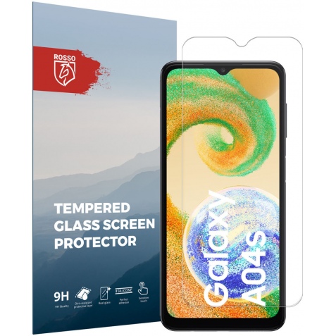 Rosso Tempered Glass - Αντιχαρακτικό Προστατευτικό Γυαλί Οθόνης Samsung Galaxy A04s - Clear (8719246376610)