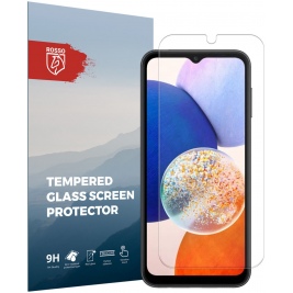 Rosso Tempered Glass - Αντιχαρακτικό Προστατευτικό Γυαλί Οθόνης Samsung Galaxy A14 - Clear (8719246376573)