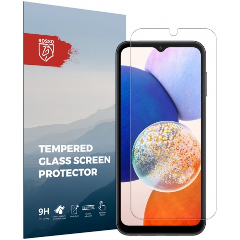 Rosso Tempered Glass - Αντιχαρακτικό Προστατευτικό Γυαλί Οθόνης Samsung Galaxy A14 - Clear (8719246376573)