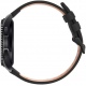 Rosso Deluxe Strap - Universal Δερμάτινο Λουράκι για Smartwatches (22mm) - Black (8719246388057)