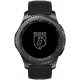 Rosso Deluxe Strap - Universal Δερμάτινο Λουράκι για Smartwatches (20mm) - Black (8719246388033)