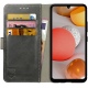 Rosso Element PU Θήκη Πορτοφόλι Samsung Galaxy A42 5G - Grey (8719246274169)