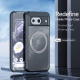DuxDucis Aimo MagSafe Series - Premium Ημιδιάφανη MagSafe Σκληρή Θήκη - Google Pixel 8 - Black (6934913023600)