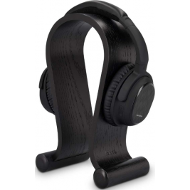 Kalibri Wooden Omega Headphone Stand - Universal Βάση για Ακουστικά Κεφαλής από Ξύλο Δρυς - Black (39069.01)