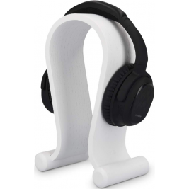 Kalibri Wooden Omega Headphone Stand - Universal Βάση για Ακουστικά Κεφαλής από Ξύλο Δρυς - White (39069.02)